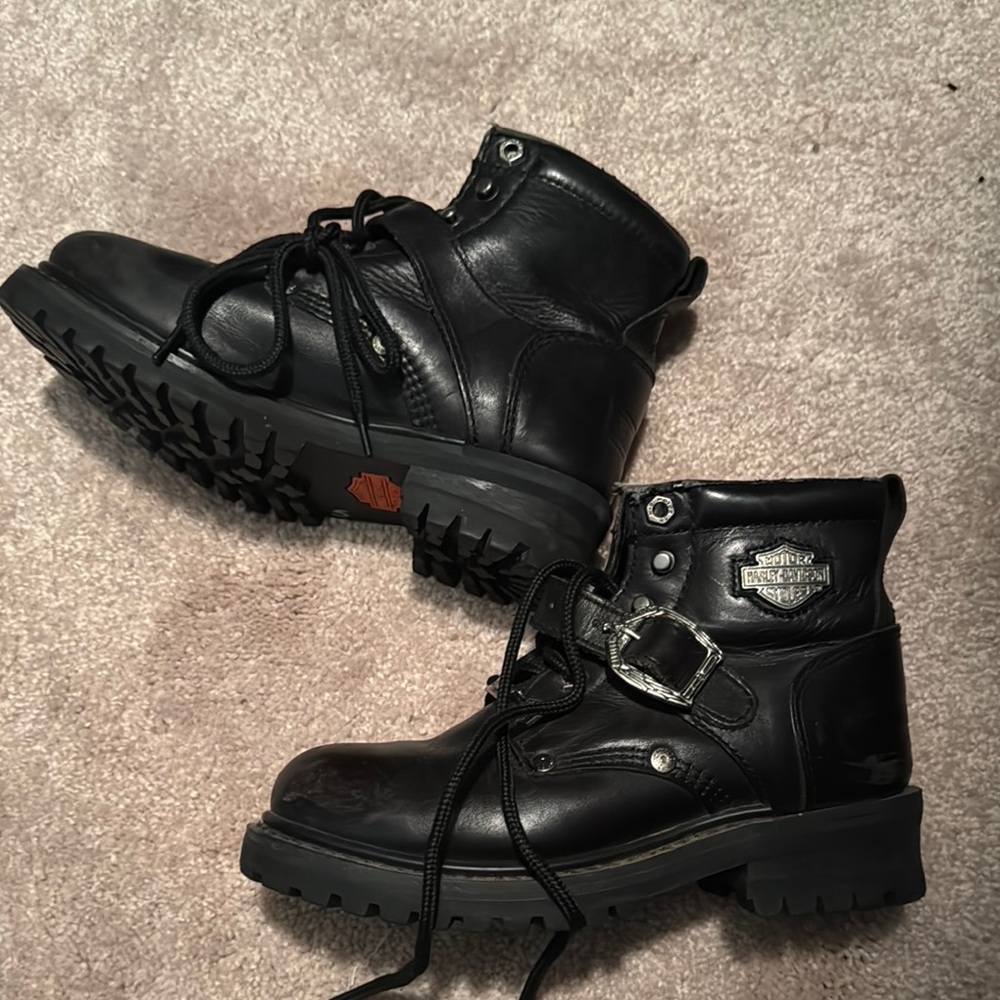 Vintage Harley Davidson boots